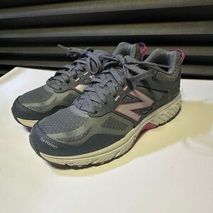New Balance 510v4 Trail Running Shoes All Terrain Gray Pink 10size